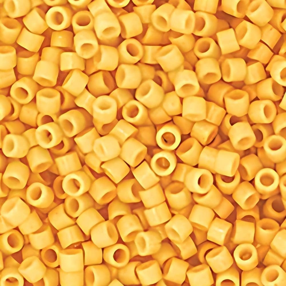DB2102 Miyuki Delica Seed Beads 11/0 Duracoat Opaque Banana 7.2GM