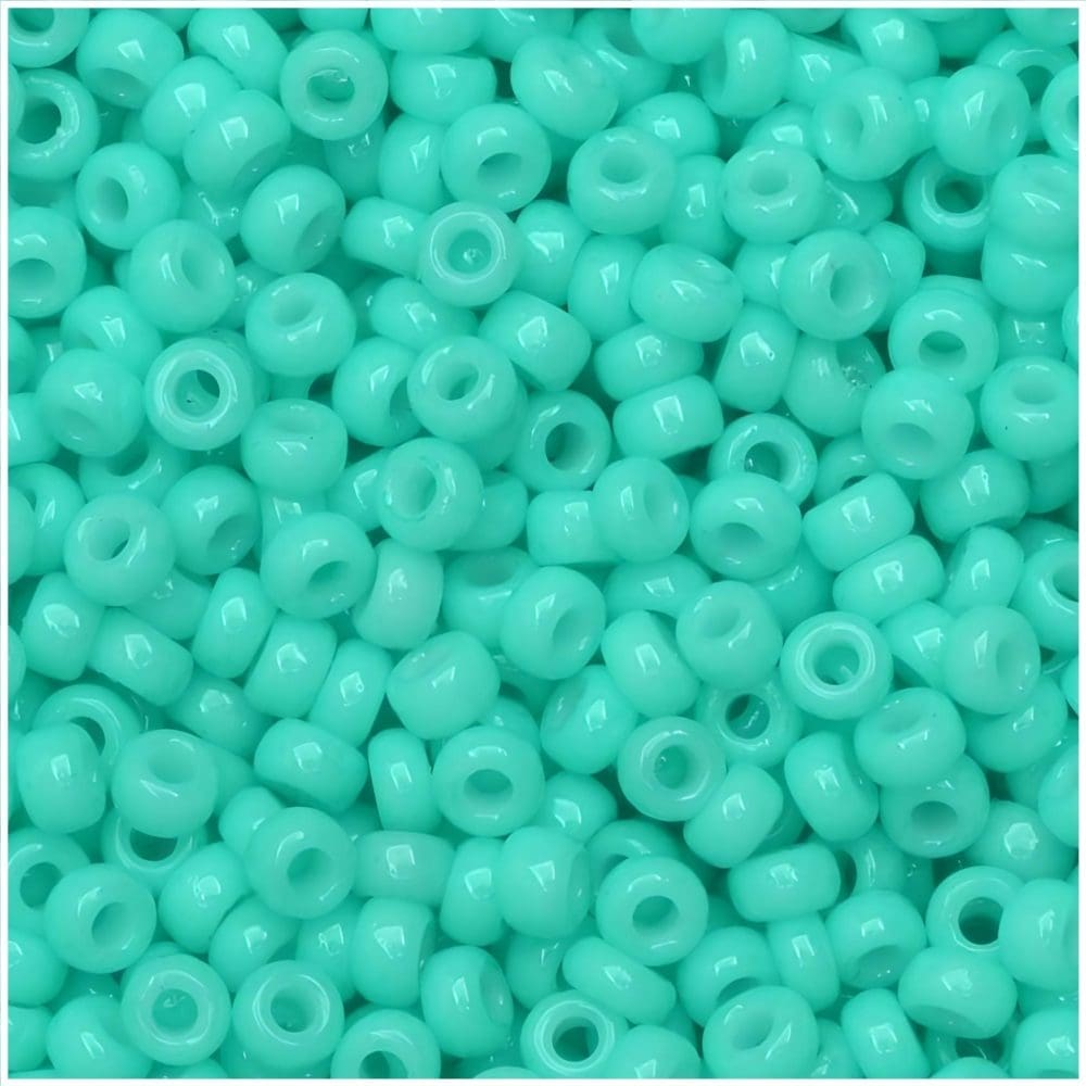 Miyuki Round Seed Beads Size 11/0 Duracoat Opaque Seafoam 23GM