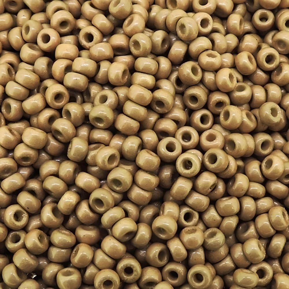 Miyuki Round Seed Beads Size 11/0 Duracoat Matte Galvanized Champagne 24GM