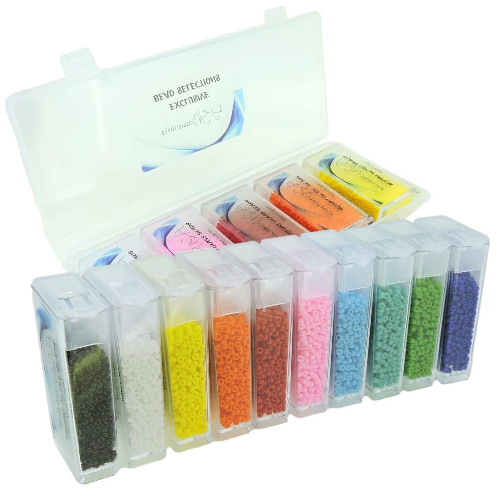 Miyuki Seed Beads Set of 10 colors