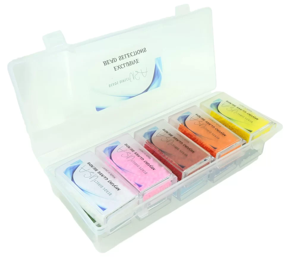 Set of 10 Colors, 100GM, Miyuki Size 11/0 Round Seed Beads - Basic Opaque Colors Collection - Image 4