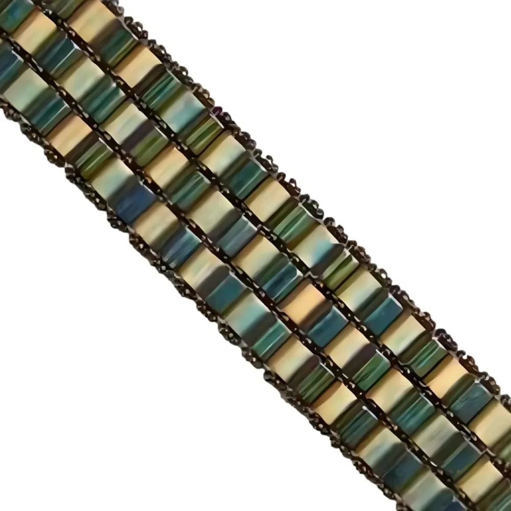 Tesselated Tila Bracelet Pattern - Image 3