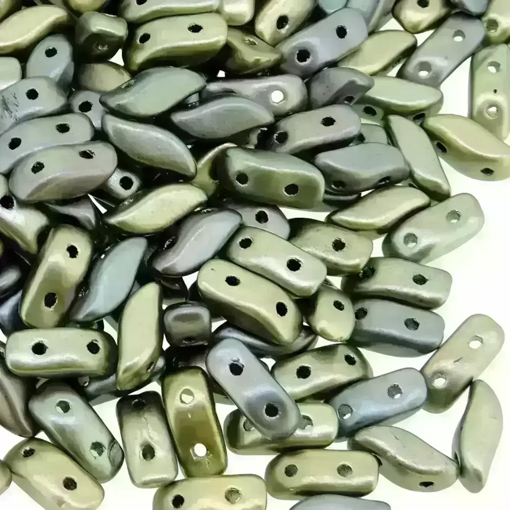 StormDuo Beads 3x7mm, Zinc Iris 12GM/100pcs