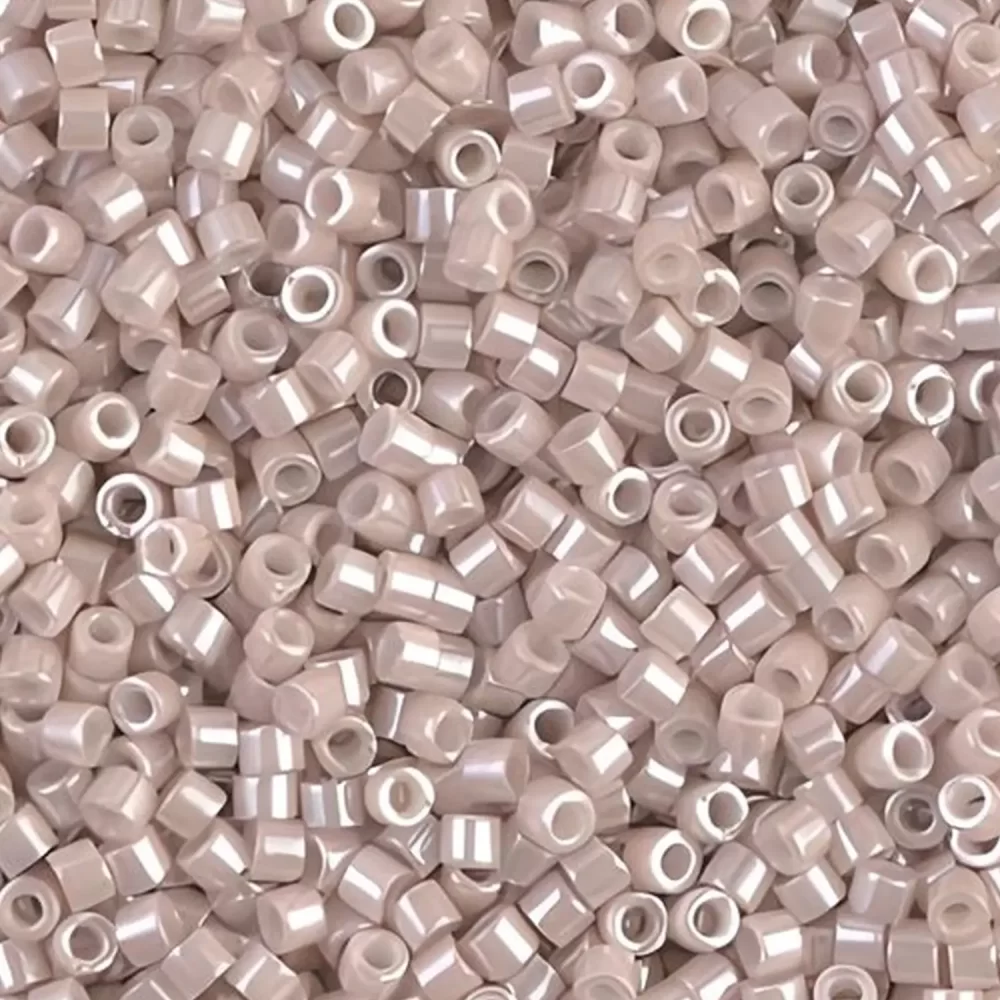 DB1535 Miyuki Delica Seed Beads Size 11/0 Opaque Pink Champagne Ceylon 7GM