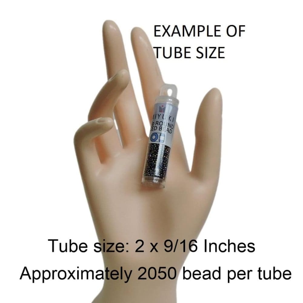Miyuki size 15 beads as normally packaged