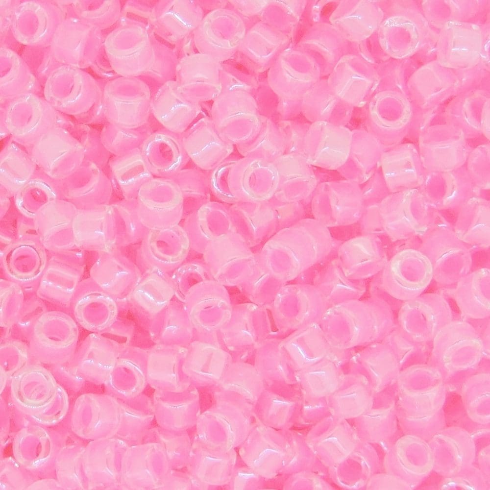 DB245 Miyuki Delica Beads Size 11/0 Cotton Candy Ceylon 7GM
