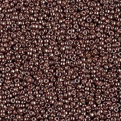 Miyuki Round Seed Beads 15/0 Duracoat Galvanized Dark Mauve 8.2GM