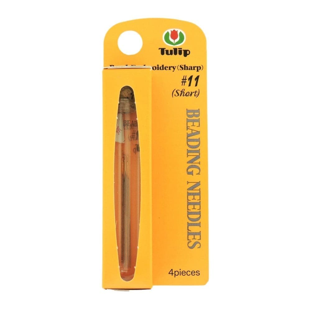 Tulip Beading Needles Size #11 Short 37.0x0.41mm - 4 Pack